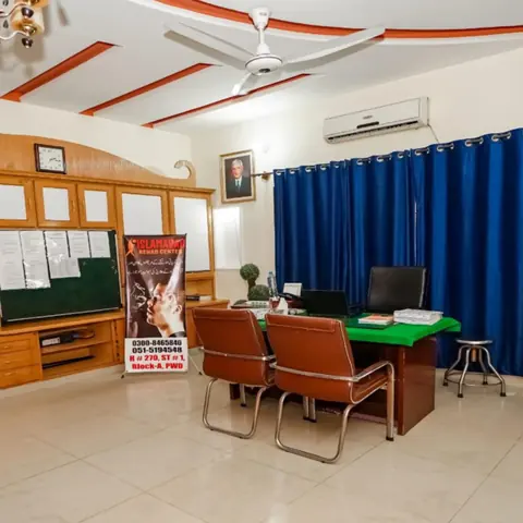 Reception Interior at Islamabad Rehab Center PWD