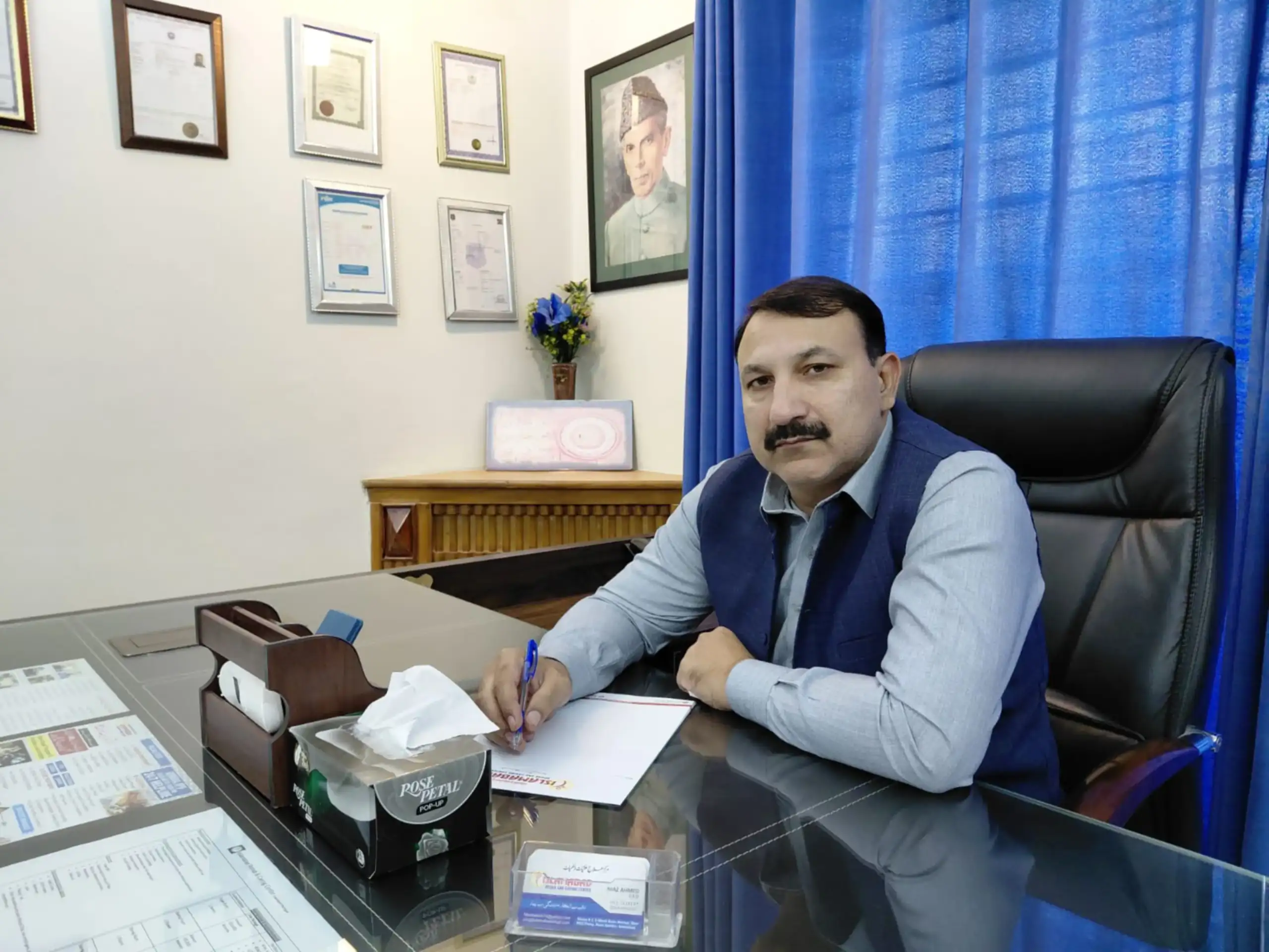 Dr Niaz Ahmed CEO Islamabad Rehab Center